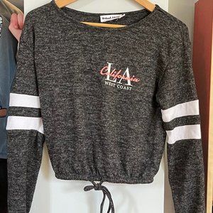 Athletic crop top